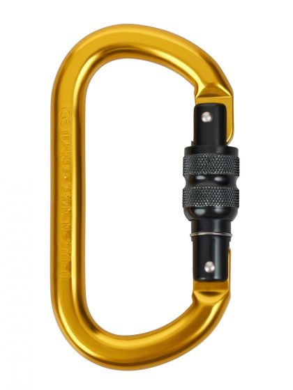 Aluminum Screw Gate Carabiner 