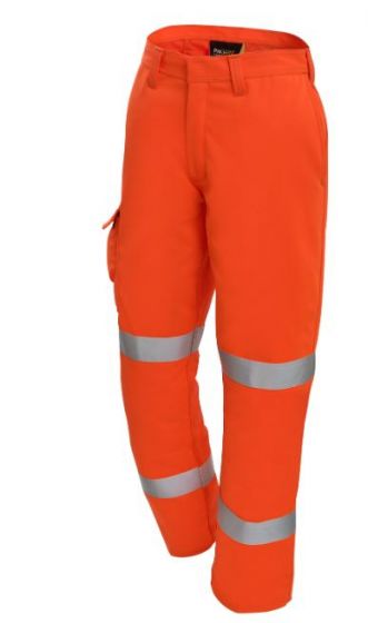 Arc Flash High Viz Orange Trousers 9.8cal/cm2