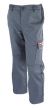 arc flash trousers "Comfort grey", APC 2, HRC 2, 22 cal/cm²