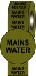  Pipeline Info Tape - 50mmx33m - Mains Water 
