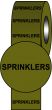  Pipeline Info Tape - 150mmx33m - Sprinklers 