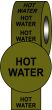  Pipeline Info Tape - 150mmx33m - Hot Water 