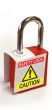 'Caution' - Lockout Padlock Fold-Over Tag