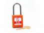 Masterlock 410 Xenoy Padlock-ORANGE