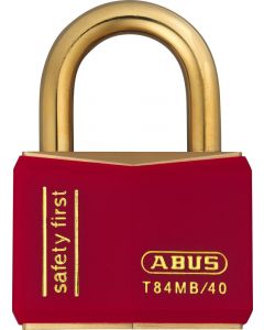 Brass ABUS T84/MB Padlock in 6 colour options