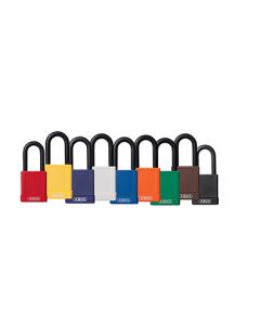 Abus 74/40 series plastic coated aluminium safety padlock