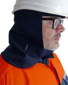 Molten Metal Neck Cape Protector - Blue