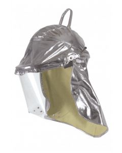 Liftable Hood with colourless Poly visor + Chinguard