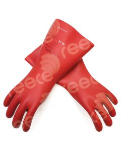 Insulating Latex Gloves 360mmL x 1.0mm thick 1000v Class 0 RED