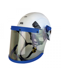 26cal/cm2 Compact Arc rated visor and Petzl Vertex helmet