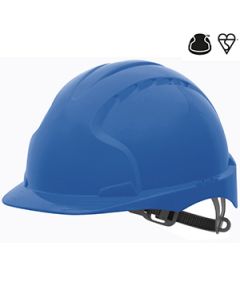 Industrial Safety Helmet - with slip sachet - Blue