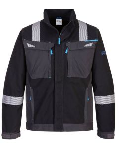 Black Arc Flash Stretch Work Jacket 8.4CAL