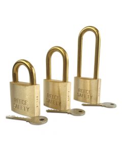 Brass 51mm body Safety Padlock group