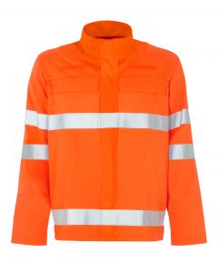 10 CAL ARC FLASH JACKET IN HIGH VIZ ORANGE