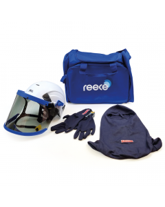 Arc Flash Working at Height PPE face and hands kit - 12cal/cm2 overall rating 