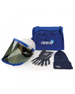 Arc Flash PPE face and hands kit - 26cal/cm2 overall rating 