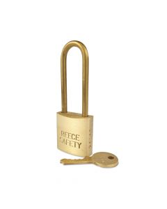 Brass 32mm body Safety Padlock-Master/Differ-Long 
