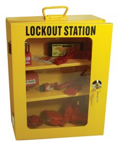 Steel Lockout Cabinet with Window
