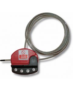 adjustable cable lockout
