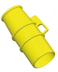 Lockout for 110v 32A pin and sleeve Sockets YELLOW