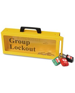 Portable / Wall Group Lockout Box