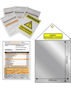  Permit to Work Forms. Pk 10. A4. Breaking Lines 