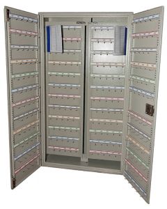 Freestanding Padlock Storage Cabinet Holds 300 Padlocks