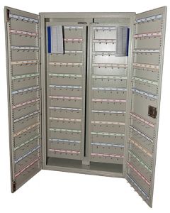 Padlock Cabinet holds 300 locks - Keyed lock