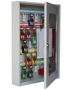 Padlock view cabinet to hold 25 padlocks - Padlock cam