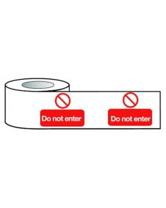  Barrier Warning Tape  75mmx100m Do not enter 