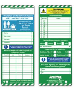  Towertag Insert - Pack of 50 