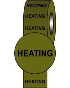 British Standard Pipeline Information Tapes - Heating