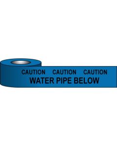 Underground warning tapes - Water Pipe