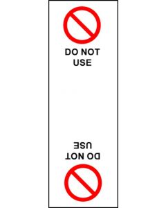 Electrical Cable Marking Labels - Do Not Use