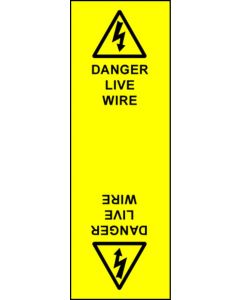 Electrical Cable Marking Labels - Live Wire