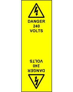 Electrical Cable Marking Labels - 240Volts