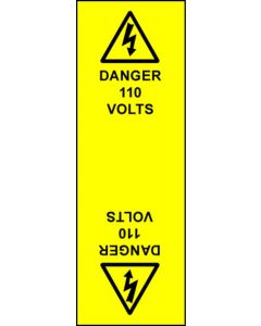 Electrical Cable Marking Labels - 110Volts