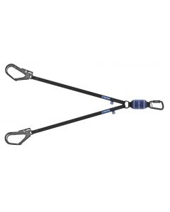 Spanset - Twin fixed energy absorbing lanyard