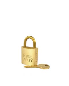 Brass 32mm body Safety Padlock-Keyed Alike-Standard
