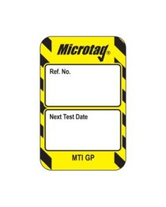  Scafftag Microtag for harnesses - Yellow insert 