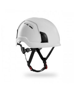 Ventilated Safety Helmet - White