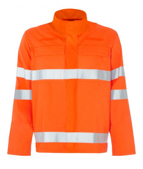Arc Flash High Viz Orange Jacket 9.8cal/cm2 | Reece Safety