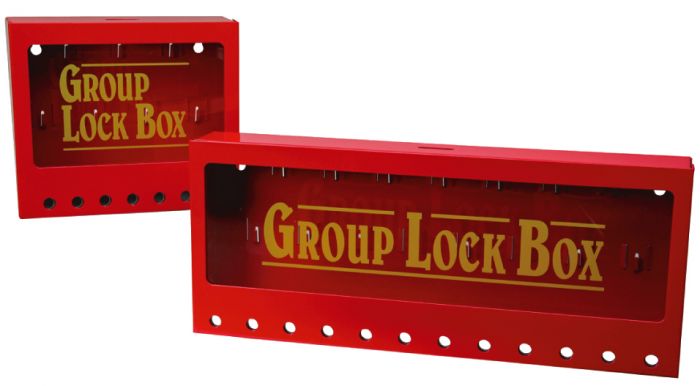  12 Hook Lockout Box 