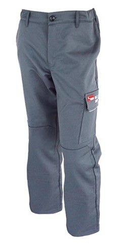 arc flash trousers "Comfort grey", APC 2, HRC 2, 22 cal/cm²