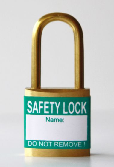 Green padlock labels