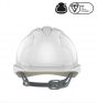 EVO2 vented Safety Helmet - White