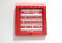  Steel Wall mounted or Portable Group Lockout Box - 50 hook. Colour Red. 