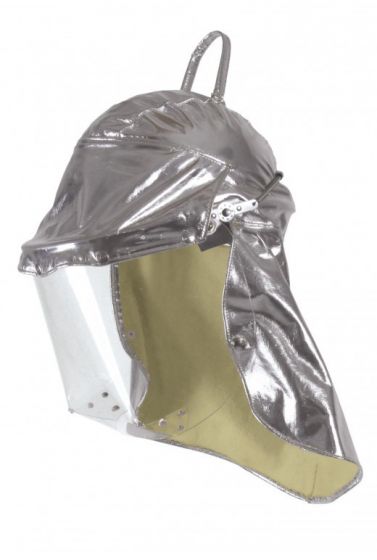 Liftable Hood with colourless Poly visor + Chinguard