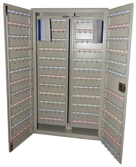 Padlock Cabinet holds 300 locks - Keyed lock