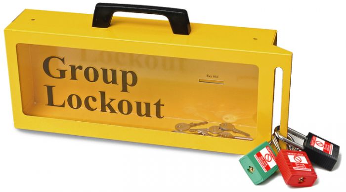 Portable / Wall Group Lockout Box